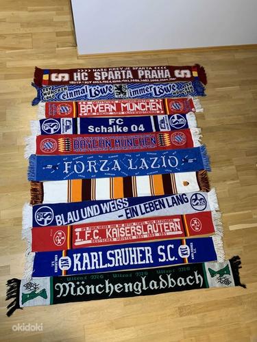 Футбольные шарфы 21 шт (фото #1)
