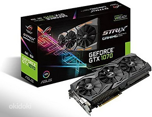 Asus Geforce 1070 Strix 8GB OC (1 foto / 3)