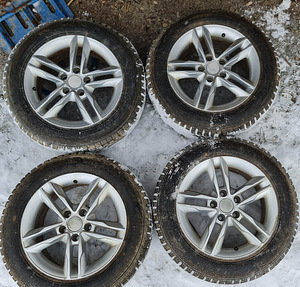 16" 5x112 veljed + uueväärsed Roadx RXfrost WH12 rehvid 9mm (2 foto / 4)