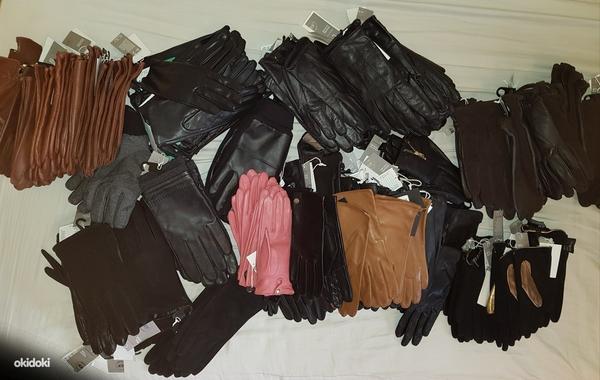 Кожаные качественные элегантные перчатки,любой размер и цвет (фото #2)