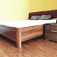 Hea Itaalia voodi raske puidust ja uued madratsid 180x200cm (foto #3)