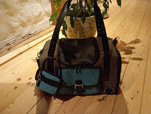 Väiksema koera/kassi kandekott. (3 foto / 8)
