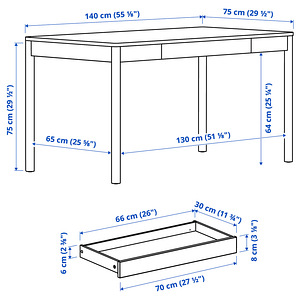 Laud IKEA Tonstad (3 foto / 4)