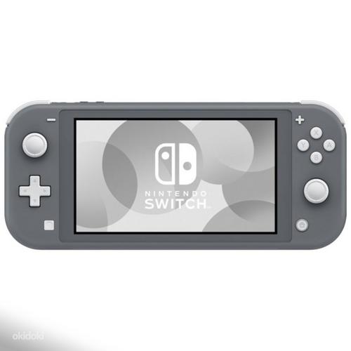 Nintendo Switch Lite + 128 ГБ + чехол + NFC карты (фото #1)