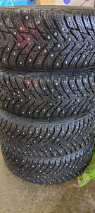 14"VW SEAT диски 4x100 14x6 et43 шипованные шины 175 65 14 (2 фото из 2)