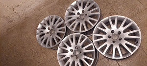 17" диски 5x112 7,5x17 et45 центр 57,1 Audi VW Skoda (3 фото из 3)