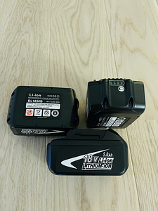 Makita аналоговый аккумулятор 5ач и 6ач (2 фото из 3)