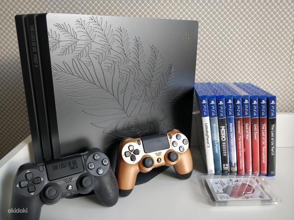 Playstation 4 Pro- The Last of Us 2 special edition komplekt (foto #1)