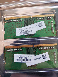 Mälud 2x 4GB 2400Mhz ( SODIMM DDR4 RAM) (3 foto / 3)