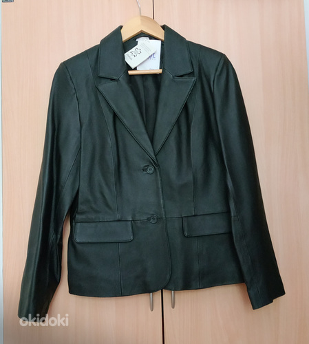 Naiste nahk pintsak / продается кожаный женский пиджак (фото #1)