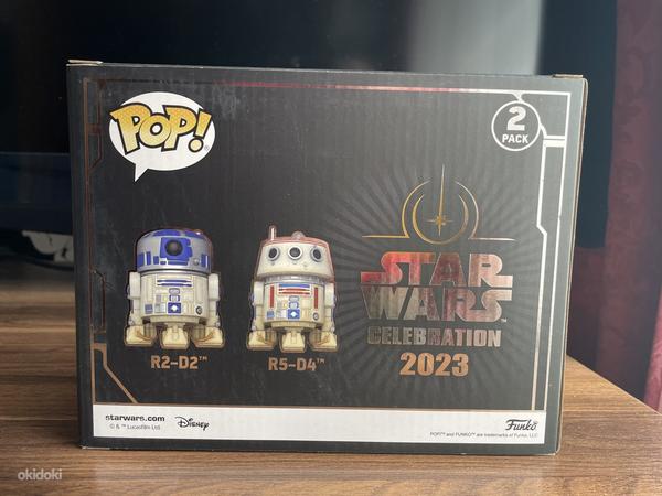 Funko Pop R2-D2 & R5-D4 (Galactic Convention Exc) (foto #2)