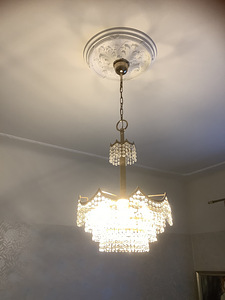 Kristall-lühter, laevalgusti, laelamp (2 foto / 9)