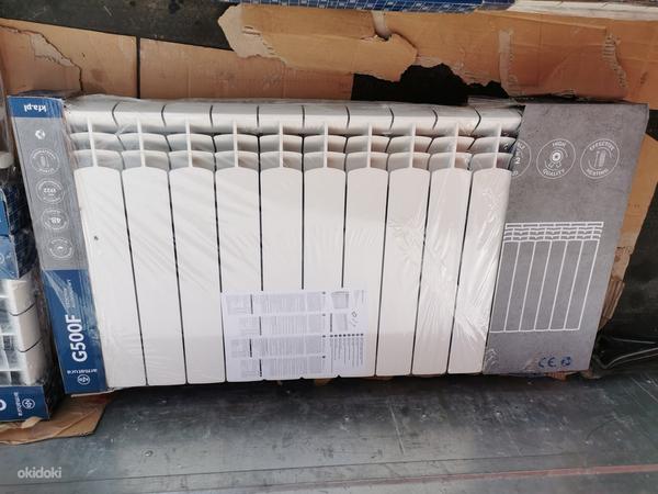Новые качественные алюминиевые радиаторы, 2 шт (фото #1)