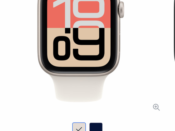 Apple Watch SE 3 GPS 44mm Aluminium Case with Sport Band - M