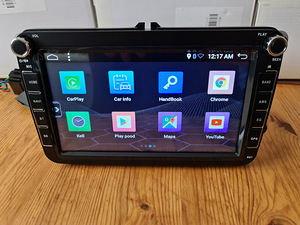 VW Volkswagen Android 10, 8" 2+32gb, DSP, RDS (6 foto / 9)