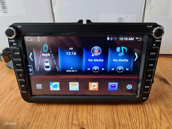 VW Volkswagen Android 10, 8" 2 + 32gb, DSP, RDS (фото #7)