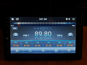 2DIN Android 11, BT, USB, GPS, Wifi, RDS. Uus (10 foto / 10)