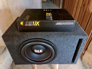 MDS ja DLE 12" 2000W ja Monoblock. Pult. Uus (2 foto / 10)