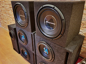 PIONEER 12" 1400W ja Võimendi. Hi-input. Uus (9 foto / 10)