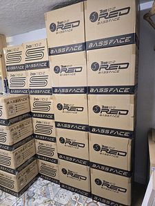 BassFace TEAM RED 12" 7000W 2+2ohm, UUS (9 foto / 9)