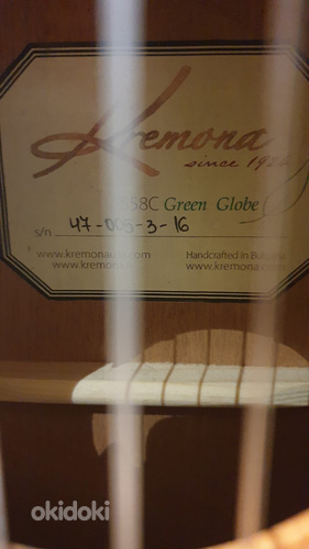 Продам новую гитару Kremona (фото #4)