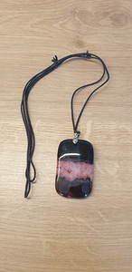 Müüa Rhodochrosite looduslik kristall ripats (2 foto / 3)