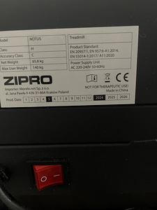Беговая дорожка Zipro Notus (2 фото из 2)