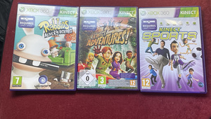 Xbox 360 Kinect + 3 mängu (3 foto / 3)