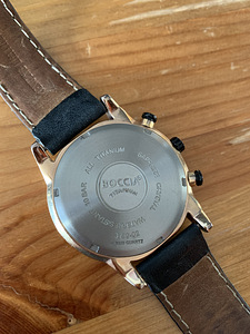 Meeste käekell -Boccia Titanium Chronograph Sapphire Crystal (3 foto / 3)