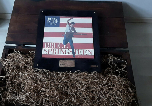 Пластинка Брюса Спрингстина "12" с автографом и подписью (фото #2)