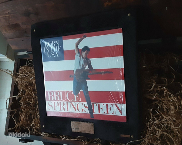 Пластинка Брюса Спрингстина "12" с автографом и подписью (фото #4)