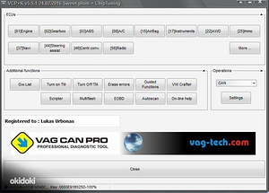 Audi / Seat / Skoda / VW диагностика VAG CAN PRO (2 фото из 5)