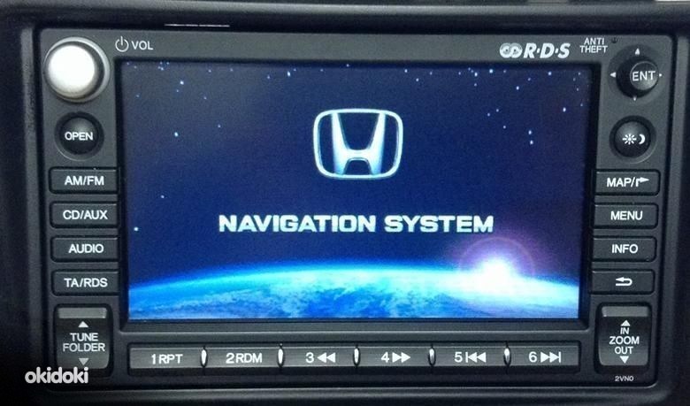 Honda Navigation Update DVD Euroopa 2022 GPS (foto #1)