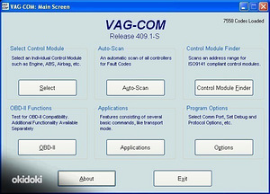 Diagnostika VAG-COM KKL 409.1 Audi Skoda Seat VW (2 foto / 3)