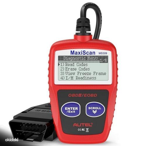 Autel Maxiscan MS309 Универсальный диагностический прибор OB (фото #1)