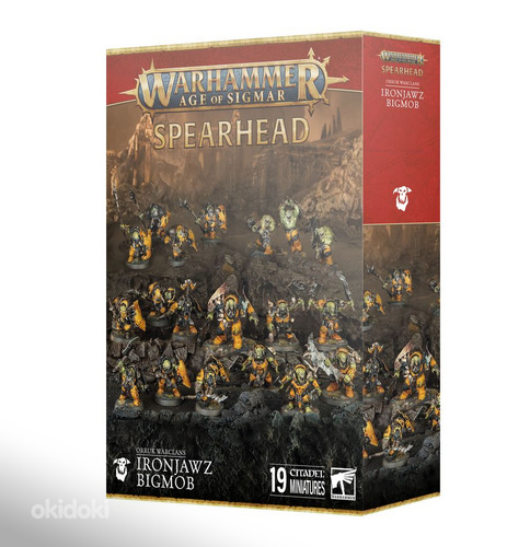Ironjawz Bigmob - Spearhead (AOS / Warhammer)
