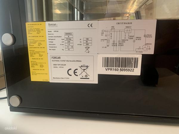 Витрина-холодильник FORCAR DESK TOP COOLER VPR160 (фото #3)