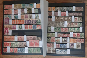 Большой альбом старых почтовых марок 1867–1959 годов. (2 фото из 10)