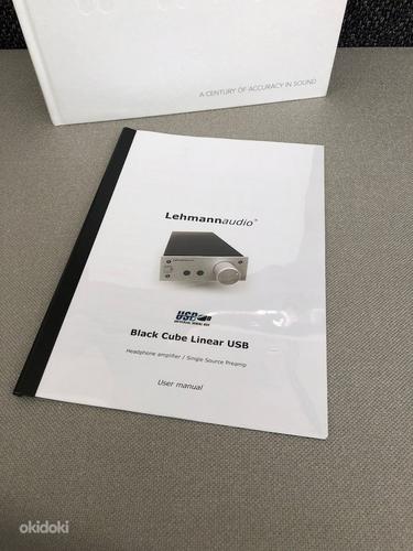 Kõrvaklapivõimendi/USB-DAC Lehmann Audio Black Cube (foto #4)