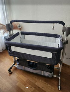 Kiikuv ja muusikat mängiv beebi häll/voodi (1 foto / 3)