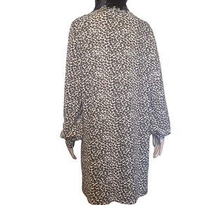 BRANDEX COPENHAGEN leopardimustriga oversize kleit/tuunika M (3 foto / 3)