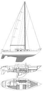 Shipman 28 парусная яхта (6 фото из 7)