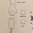Beebiriiete komplekt Louis Vuitton (vastsündinule) (foto #2)