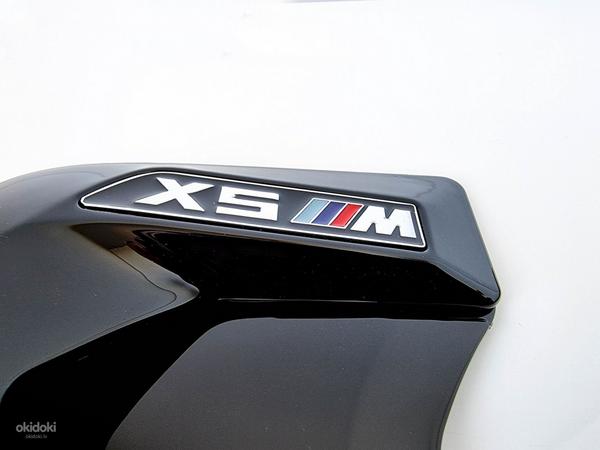 Жабры - накладки в крылья для BMW X5 F15 в M-стиле (фото #9)