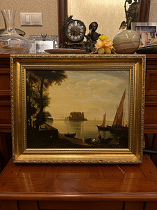 Klassikaline meremaal – “Castel dell’Ovo”, 1821 stiilis maal (1 foto / 3)