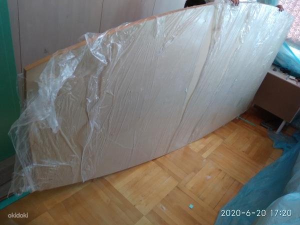 Laua alus 220cm, laius kestel 120 cm, üleval puuspoon raske (foto #2)