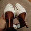 Туфли кожаные, белые 36 размер, раз одеты (фото #2)
