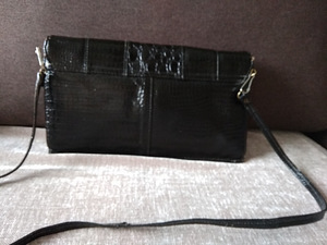 Kott must ehtne nahk lakk 28cm x 17cm (2 foto / 3)