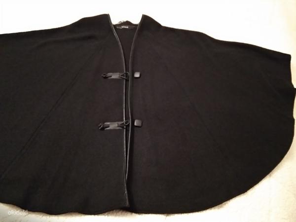 Пончо новое, кардиган, кимоно, размер 38/40 шерсть, пальто (фото #2)