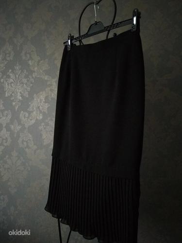 Новая черная юбка раззмер L (фото #1)